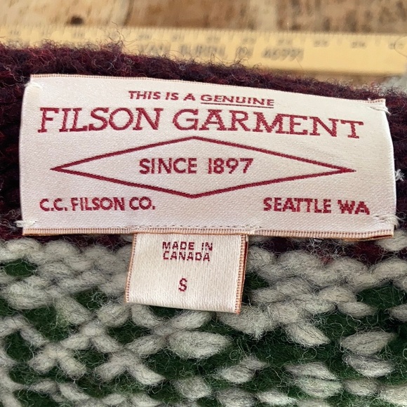 Filson Cowichan Sweater Rare and Limited Edition - Picture 14 of 16